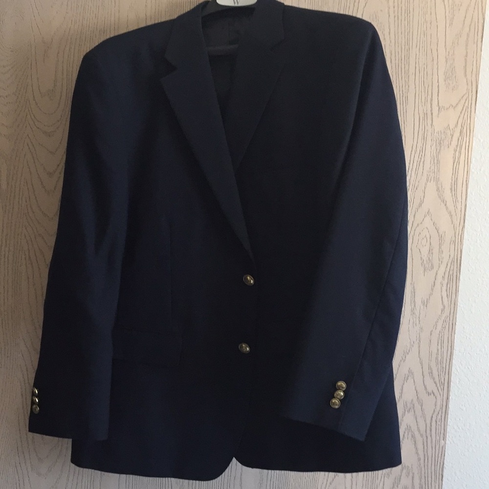 Navy blue blazer